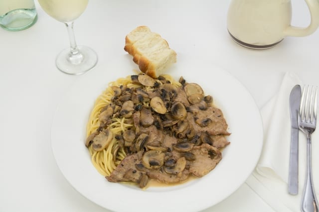 Veal Marsala (Half).