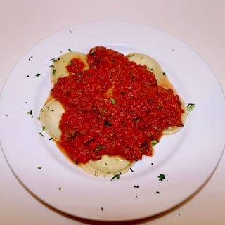 Cheese Ravioli Bolognese